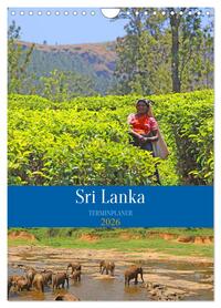 Sri Lanka - Terminplaner (Wandkalender 2026 DIN A4 hoch), CALVENDO Monatskalender