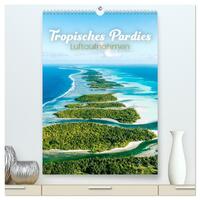 Tropisches Paradies Luftaufnahmen (hochwertiger Premium Wandkalender 2026 DIN A2 hoch), Kunstdruck in Hochglanz