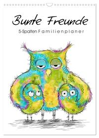 Bunte Freunde (Wandkalender 2026 DIN A3 hoch), CALVENDO Monatskalender
