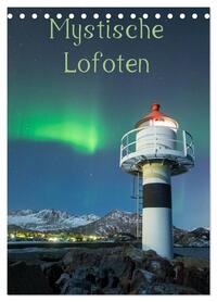 Mystische Lofoten (Tischkalender 2026 DIN A5 hoch), CALVENDO Monatskalender