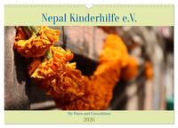 Kalender 2026 der Nepal Kinderhilfe e.V. (Wandkalender 2026 DIN A3 quer), CALVENDO Monatskalender
