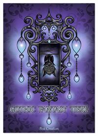 Gothic Fantasy Tiere (Wandkalender 2026 DIN A3 hoch), CALVENDO Monatskalender
