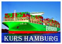KURS HAMBURG (Wandkalender 2026 DIN A2 quer), CALVENDO Monatskalender
