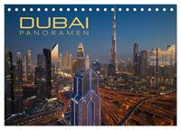 Dubai Panoramen (Tischkalender 2026 DIN A5 quer), CALVENDO Monatskalender