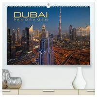 Dubai Panoramen (hochwertiger Premium Wandkalender 2026 DIN A2 quer), Kunstdruck in Hochglanz
