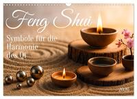 Feng Shui - Symbole für die Harmonie des Qi (Wandkalender 2026 DIN A3 quer), CALVENDO Monatskalender