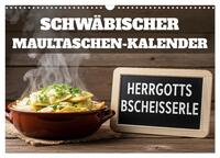 Schwäbischer Maultaschen-Kalender (Wandkalender 2026 DIN A3 quer), CALVENDO Monatskalender