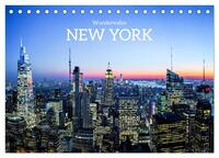 Wundervolles New York (Tischkalender 2026 DIN A5 quer), CALVENDO Monatskalender