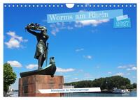 Worms am Rhein Mittelpunkt der Nibelungensage (Wandkalender 2027 DIN A4 quer), CALVENDO Monatskalender