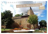 Alzey in Rheinhessen Ein Stadtspaziergang im Sommer (Tischkalender 2027 DIN A5 quer), CALVENDO Monatskalender