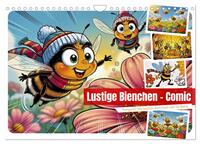 Lustige Bienchen - Comic (Wandkalender 2027 DIN A4 quer), CALVENDO Monatskalender