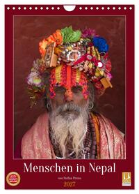 Menschen in Nepal (Wandkalender 2027 DIN A4 hoch), CALVENDO Monatskalender