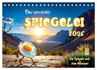 Das verrückte Spiegelei (Tischkalender 2027 DIN A5 quer), CALVENDO Monatskalender