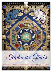 Karten des Glücks (Wandkalender 2027 DIN A4 hoch), CALVENDO Monatskalender
