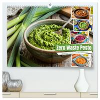 Zero Waste Pesto - 12 Monate, 12 Reste, unendlich Geschmack (hochwertiger Premium Wandkalender 2027 DIN A2 quer), Kunstdruck in Hochglanz