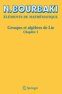 Groupes et algèbres de Lie