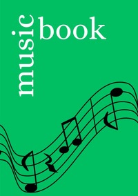 Music Book: DIN A5 Staff Book | 100 Pages with 12 Staves / Systems per Sheet | Paper 90g/m²