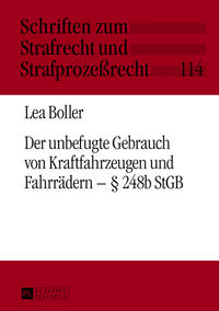 Der unbefugte Gebrauch von Kraftfahrzeugen und Fahrraedern – § 248b StGB