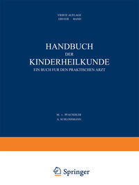 Handbuch der Kinderheilkunde