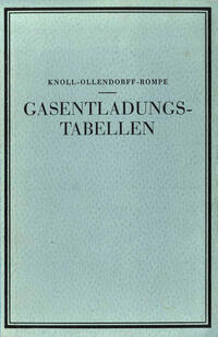 Gasentladungs- Tabellen