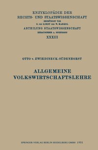 Allgemeine Volkswirtschaftslehre