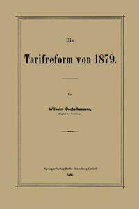 Die Tarifreform von 1879