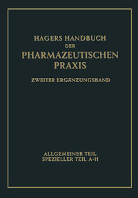 Hagers Handbuch der pharmazeutischen Praxis