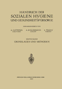 Handbuch der Sozialen Hygiene und Gesundheitsfürsorge