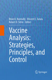 Vaccine Analysis: Strategies, Principles, and Control