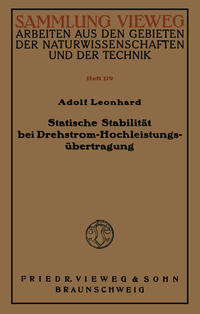 Statische Stabilität bei Drehstrom-Hochleistungsübertragung