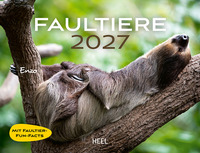 Faultiere Kalender 2027 Eintragkalender