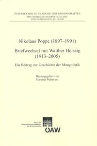 Nikolaus Poppe (1897-1991 Briefwechsel mit Walther Heissig (1913-2005)