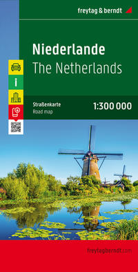 freytag & berndt Straßenkarte Niederlande 1:300.000