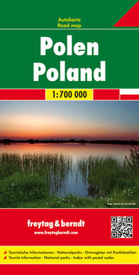 freytag & berndt Straßenkarte Polen 1:700.000