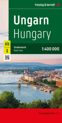 freytag & berndt Straßenkarte Ungarn 1:400.000