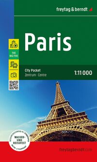 freytag & berndt Innenstadtplan Paris 1:11.000