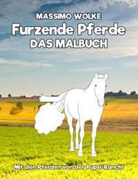Furzende Pferde - Das Malbuch