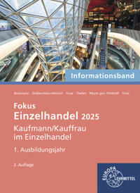 Einzelhandel 2025, 1. Ausbildungsjahr