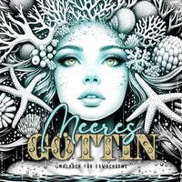 Meeresgöttin Malbuch für Erwachsene