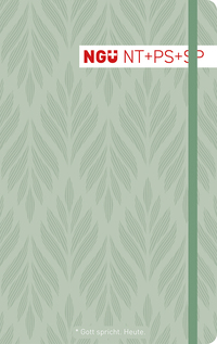 Neues Testament mit Psalmen und Sprüchen - Design-Edition grün