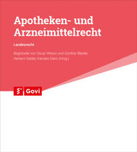 Apotheken- und Arzneimittelrecht - Landesrecht Thüringen
