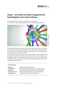 Utopia – wie wollen wir leben?