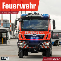 Feuerwehr Kalender 2027 - 30x30 - Art12