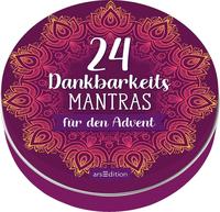 Adventskalender in der Dose. 24 Dankbarkeitsmantras für den Advent