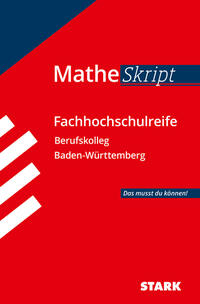 STARK Mathematik - AbiturSkript Berufskolleg BW