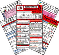 Intensiv-Station Karten-Set 2025 - EKG Diagnostik & Ableitungen, Herzrhythmusstörungen, Reanimation - Innerklinisch, Blutgase, Säure-Basen & Elektrolyte -Intensiv-, Analgesie & Sedierung auf der Intensivstation