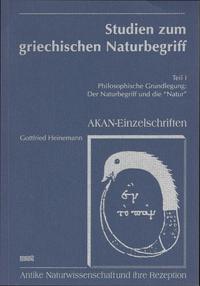 Studien zum griechischen Naturbegriff