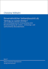 Einvernehmlicher Verbandsaustritt als Vertrag zu Lasten Dritter?