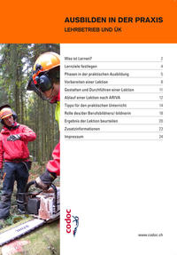 Checkkarte Ausbilden in der Praxis