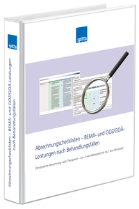 Abrechnungschecklisten – BEMA- und GOZ/GOÄ-Leistungen nach Behandlungsfällen